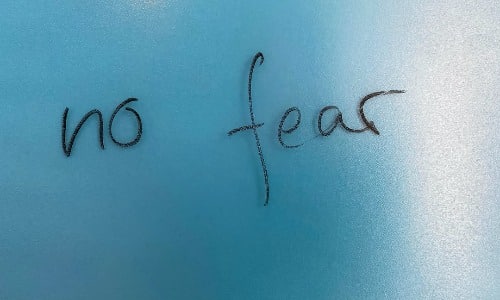 overcome fear with faith